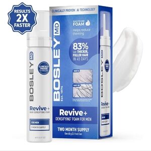 BOSLEY MD Revive+ Densifying Foam for Hair Lose For Men
